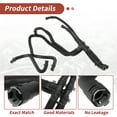 thumbnail image 4 of Manguera de agua del calentador HVAC Unique Bargains para Ford F-150 2015-2017, manguera del conector del radiador HVAC No.FL3Z18472K/160553, 4 of 7