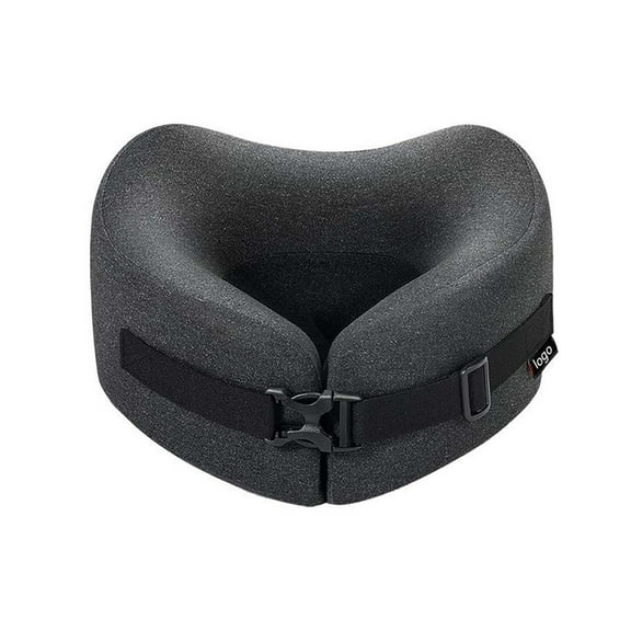 Travel Pillow Vac Compressed Memory Foam Neck Pillow Airplane Travel Essentials,Soft and Compatible Neck Support, Washable,Accessories for Office,Flight,Cars Breaks Sleeping