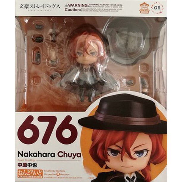 Figuras de acción del Anime Bungo Stray Dogs, modelos de colección intercambiables de cara, Akutagawa Ryunosuke, número 1191, 6 unidades/Set Fivean unisex