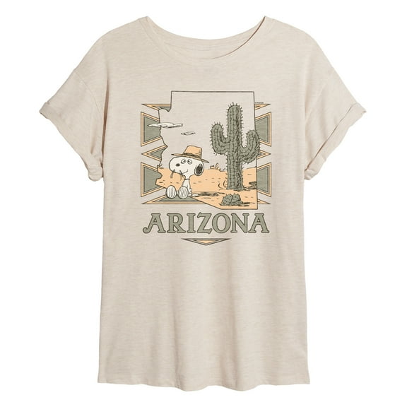 Peanuts - Spike Arizona - Women's Oversized Graphic T-Shirt