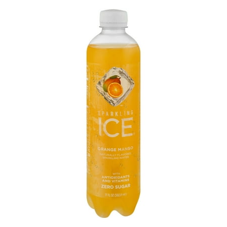 Sparkling Ice Orange Mango Sparkling Water 17 fl. oz. Plastic Bottle