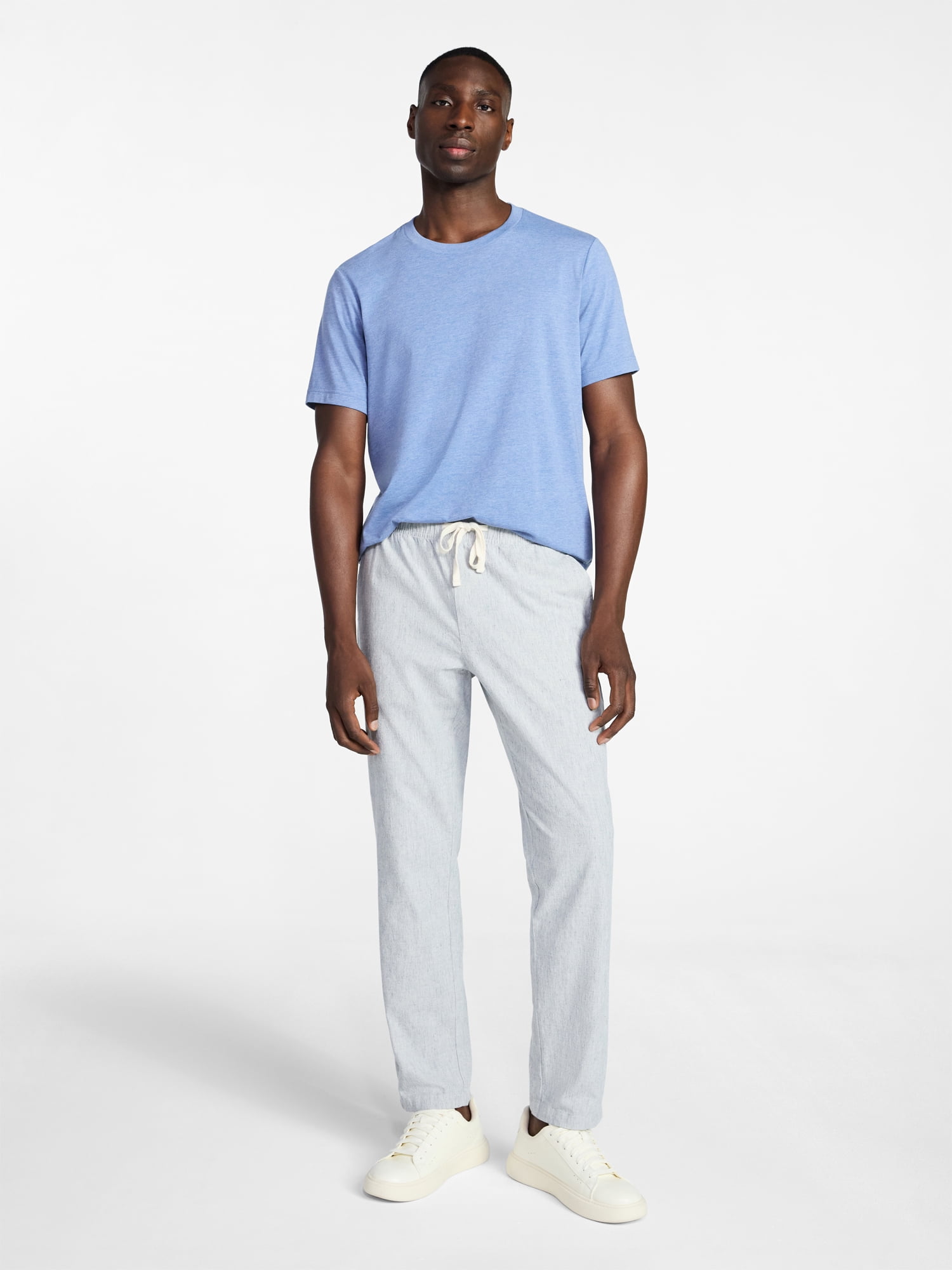 George Men's and Big Men's Classic Fit Crewneck Tee with Short Sleeves, Sizes XS-3XL