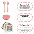 thumbnail image 4 of Lonchera Bento Wiwens para niños con sopa térmica de 350 ml con 5 compartimentos, 4 of 7