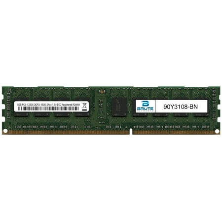 90Y3108 - IBM Compatible 8GB PC3-12800 DDR3-1600Mhz 2Rx4 1.5v ECC Registered RDIMM
