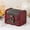 A, variant on 1pc, small wooden treasure chest with flower pattern, decorated vintage style box, jewelry souvenirs, coin collection, and home decoration jewelry storage box