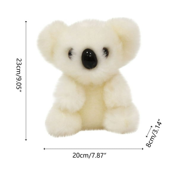 KOYPTL Stuffed Animals Toy for 3 4 5 6 7 8 Year Old Girls Boys,Koala Stuffed Toys Doll Soft Stuffed Koala Plush Toys for Kids,Birthday Christmas Gifts for Kids, 9 Inch