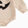 thumbnail image 6 of CAUYDY Preemie Boys Bodysuit Baby Clothes 3 6 9 Months 1T 2T Newborn Long Sleeve Romper Fall Winter Infant Boy Pajamas Toddler Sleepers Beige for Sizes 3-6 Months, 6 of 7