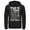Black, variant on Men's Star Wars: The Mandalorian This Is The Way Mando Pull Over Hoodie Black Small