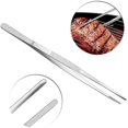thumbnail image 4 of HSHDLDF Kitchen Tweezers 8 Inch Stainless Steel Tongs with Precision Serrated Tips for Cooking and Medical, 4 of 7