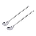 thumbnail image 2 of 2-Pack Stainless Steel Long Handle Coffee Spoons - Perfect Ice Cream Scoops for Home, Coffee Shops, and Dessert Places, 2 of 8