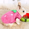 thumbnail image 6 of Guinea Pig Clothes 2 Packs - Rabbit Warm Vest Cozy T-Shirt for Ferret Bunny Kitten Chihuahua and Other Small Animals, 6 of 7