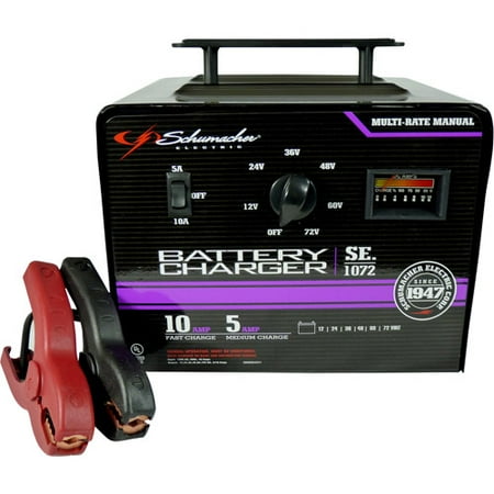 Schumacher SE-1072 5/10 Amp Multi-Battery Charger