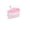 Pink, variant on Dog Toy Tasty Slice of Delicious Puppy Approved Birthday Cream Cake Pink or Blue (Pink)