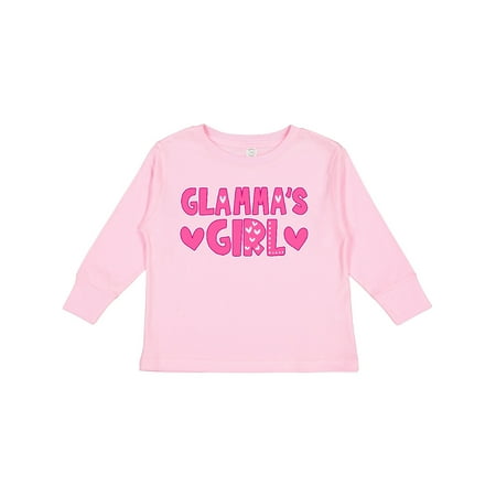 

Inktastic Glamma s Girl Gift Gift Toddler Toddler Girl Long Sleeve T-Shirt