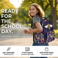 thumbnail image 2 of Kuiaobaty Bee Flower Print 3 Piece Backpack Set with Lunch Bag for Kids Insulated Lunch Box Pencil Case with Zipper Multi Pockets Backpack with Matching Pencil Pouch for School Travel, 2 of 7