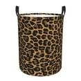 thumbnail image 2 of Cheetah Print Laundry Basket Foldable Large Clothes Storage Bin Leopard Skin Camouflage Baby Hamper, 2 of 5