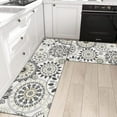 thumbnail image 2 of Boho Kitchen Rugs Set of 2 Anti Fatigue Mats for Kitchen Floor Cushioned Kitchen Rugs and Mats Non Skid Waterproof Kitchen Runner Comfort Standing Mat, 2 of 6