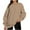 Khaki, variant on IROINNID Womens Winter Clothes Pullover Hoodies Long Sleeve Round Neck Loose Sweatshirt Solid Blouse Tops,Pink