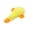Yellow, variant on Yellow Soft Squeaky Duck Plush Toy For Puppies Cats Interactive Chew Teeth Cleaning 9 Inch