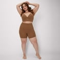 thumbnail image 7 of Maidenform Seamless Tummy Control Shapewear Thigh Slimmer Bronzed Chestnut XL Women's, 7 of 7