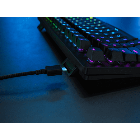 Razer - Huntsman Tournament Edition TKL Wired Optical Linear Switch Gaming Keyboard with Chroma RGB Backlighting - Black