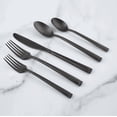 thumbnail image 6 of Cambridge 510020CPG12DS Emmy Black Satin 20-Piece Flatware Set, 6 of 6