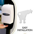 thumbnail image 3 of Nestingho 5Ud Llave Para Caja Dispensadora De Papel En Baños Públicos Con Construcción Resistente De Hierro, 3 of 8