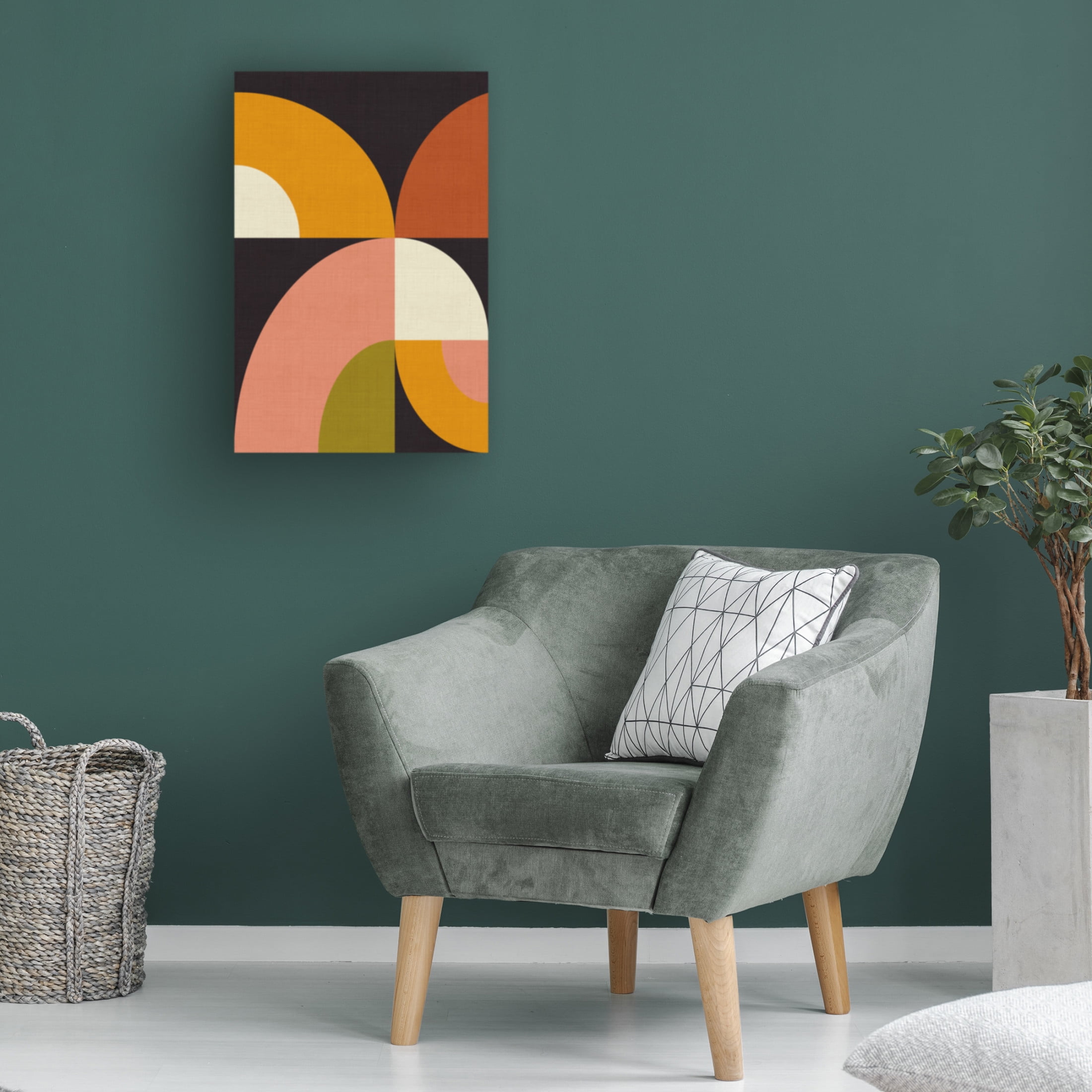 Trademark Fine Art Ana Rut Bre Geo Shapes Fall 21 Geo Canvas Wall Art