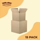thumbnail image 4 of Cajas de envío The Boxery, cartón corrugado, 22 x 22 x 22, 15 unidades, 4 of 7
