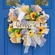 thumbnail image 4 of Corona de girasoles de verano Meuva, 76 cm, seda con follaje verde, 4 of 8