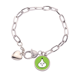 thumbnail image 1 of Pulsera de cadena de corazón joyería encanto moda, 1 of 3