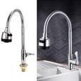 thumbnail image 3 of 360 Degree Kitchen Faucet, Unique Structure Design Kitchen Sink Faucets Easily Install  For Kitchen For Bar For Bathroom Copper Vertical Universal, 3 of 8
