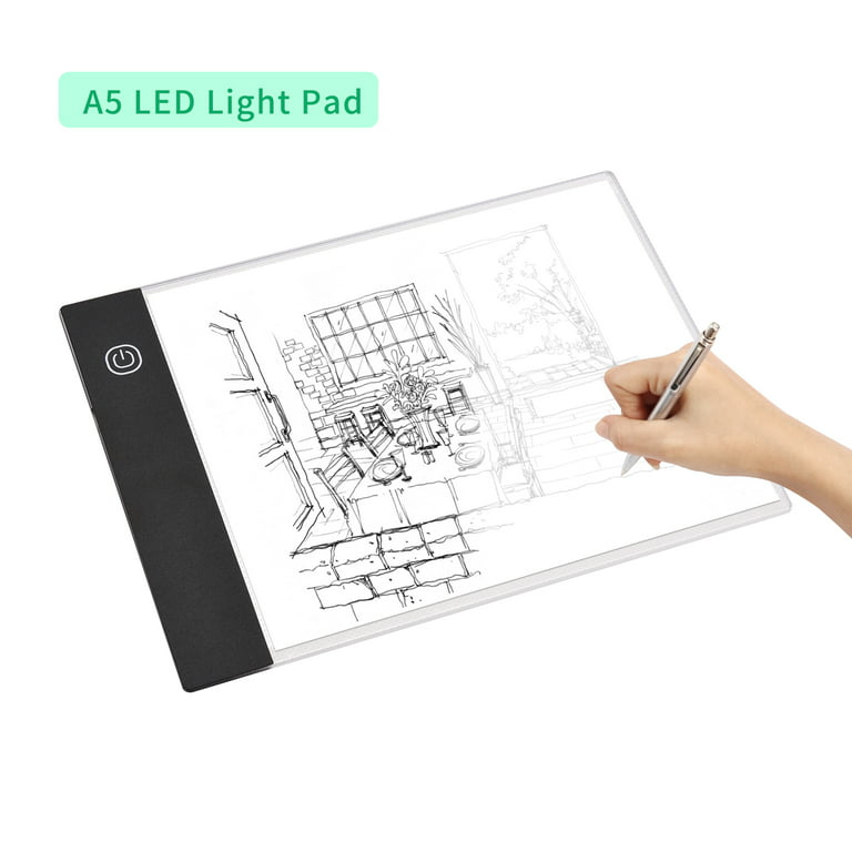A3/A4/A5 LED Tracing Pad | Copy, Drawing Pad| Stepless Dimming, Ultra Thin,  Light Artist Drawing Board | Diamond Painting | Free Shipping