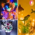 thumbnail image 5 of RV Luces de Navidad Luces de exterior Luces de jardín Pequeña lámpara decorativa de colores, lámpara de estrella, (toma USB/luz 10m 100) Rojo Verde, 5 of 5