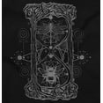 thumbnail image 2 of Celestial Hourglass Symbolic Bee Plus Size Long Sleeve Graphic Tee Shirt Brisco Brands 2X, 2 of 5