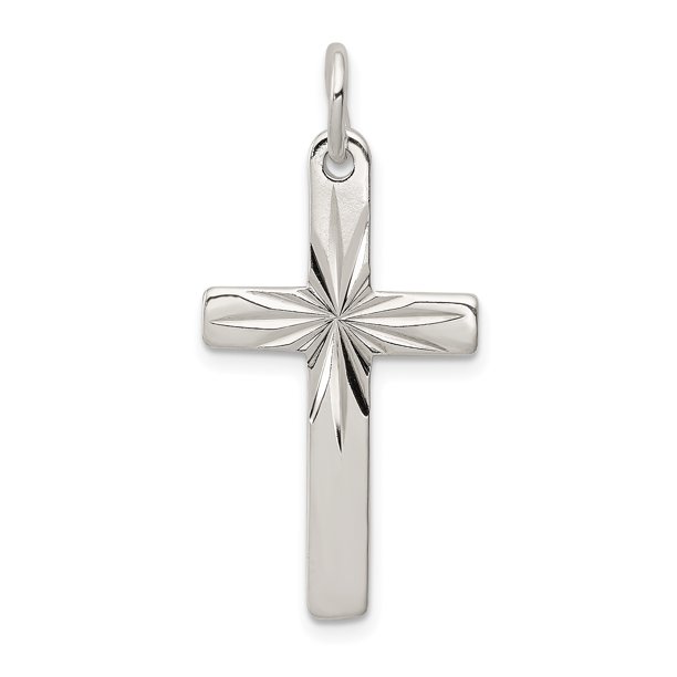 925 Sterling Silver Cross Shaped Pendant Walmart.ca