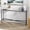 Blackened Bronze, variant on Evelyn&Zoe Henley 55" Wide Rectangular Console Table with Glass Top, Brass