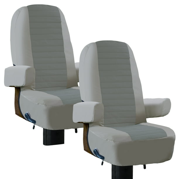 Classic Accessories Overdrive Rv Captain Seat Cover 2 Pack Com - Flexsteel Captain Chair Seat Covers