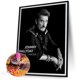 thumbnail image 1 of Cuadros Decorativos 5D bricolaje taladro redondo completo diamante pintura Johnny Kit decoración del hogar (GS3168) Ehuebsd embutido en tela, 1 of 8