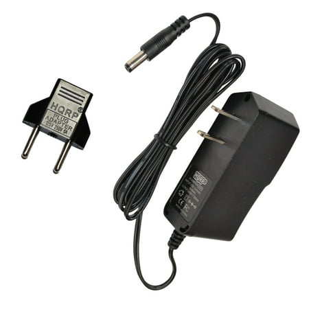 HQRP AC Adapter for Zoom SAD0006D AD0006D AD0006 Power Supply Cord fits Zoom H2 H-2 Handy Portable Stereo Recorder, 506 II Bass, G1N G1XN AD-0006, Zoom A2 pedal + HQRP Euro Plug (Best Pedal Power Supply)