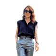thumbnail image 2 of Blusa de escote en V J&B Talla M Color Negro, 2 of 3