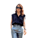thumbnail image 2 of Blusa de escote en V J&B Talla M Color Negro, 2 of 3