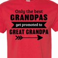 thumbnail image 4 of Inktastic Only the Best Grandpas Get Promoted to Great Grandpa T-Shirt, 4 of 5