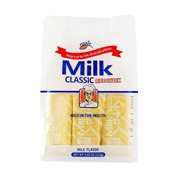 Milk Classic Rice Snack, 112grams  (3.95oz)- Melt In The Mouth