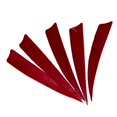 thumbnail image 2 of 5pcs Herramientas de Arqeuro Natural Universal Escudo Corte  Deporte a Aire Libre rojo Macarena Flecha Fletching, 2 of 8