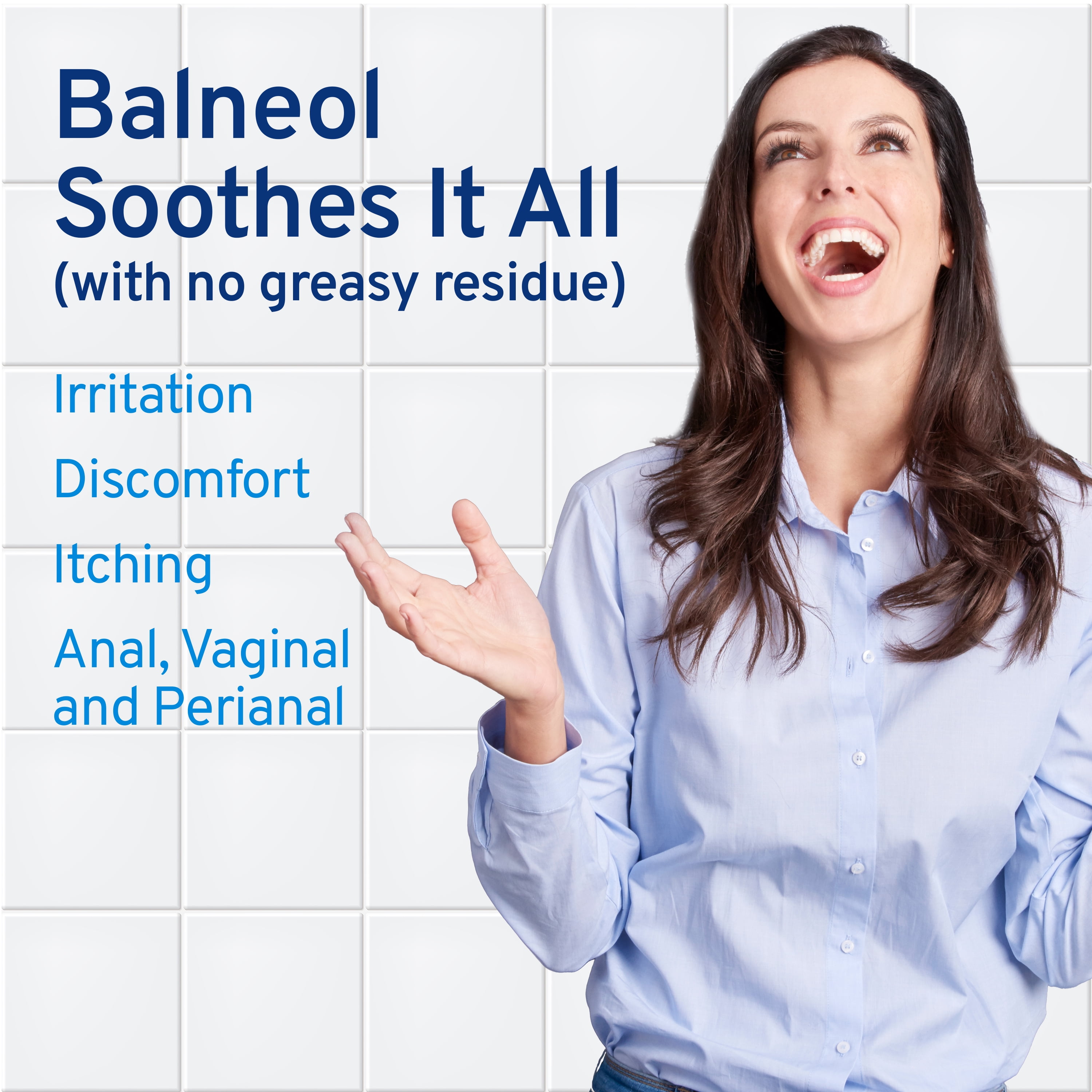 BALNEOL Hygienic Cleansing Lotion Packets, 20 Count