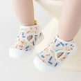 thumbnail image 2 of ZACPNCV Infant Newborn Baby Shoes Spring Baby Knit Indoor Floor Shoes Non-slip Breathable Sweat Shoes, 2 of 5