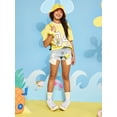 thumbnail image 5 of Spongebob X Justice Girls Oversized Jersey, Sizes XS - XLP, 5 of 9