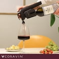 thumbnail image 3 of Coravin Timeless Three Plus Wine Preservation System - By-the-Glass Wine Saver - With 2 Pure Argon Gas Capsules & Wine Aerator - Black, 3 of 4
