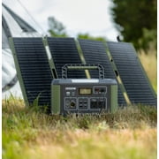 Swiss Tech 60W Foldable Solar Panel, USB-A and USB-C, Phone Charger, Waterproof, Emergency, Solar Panel Only